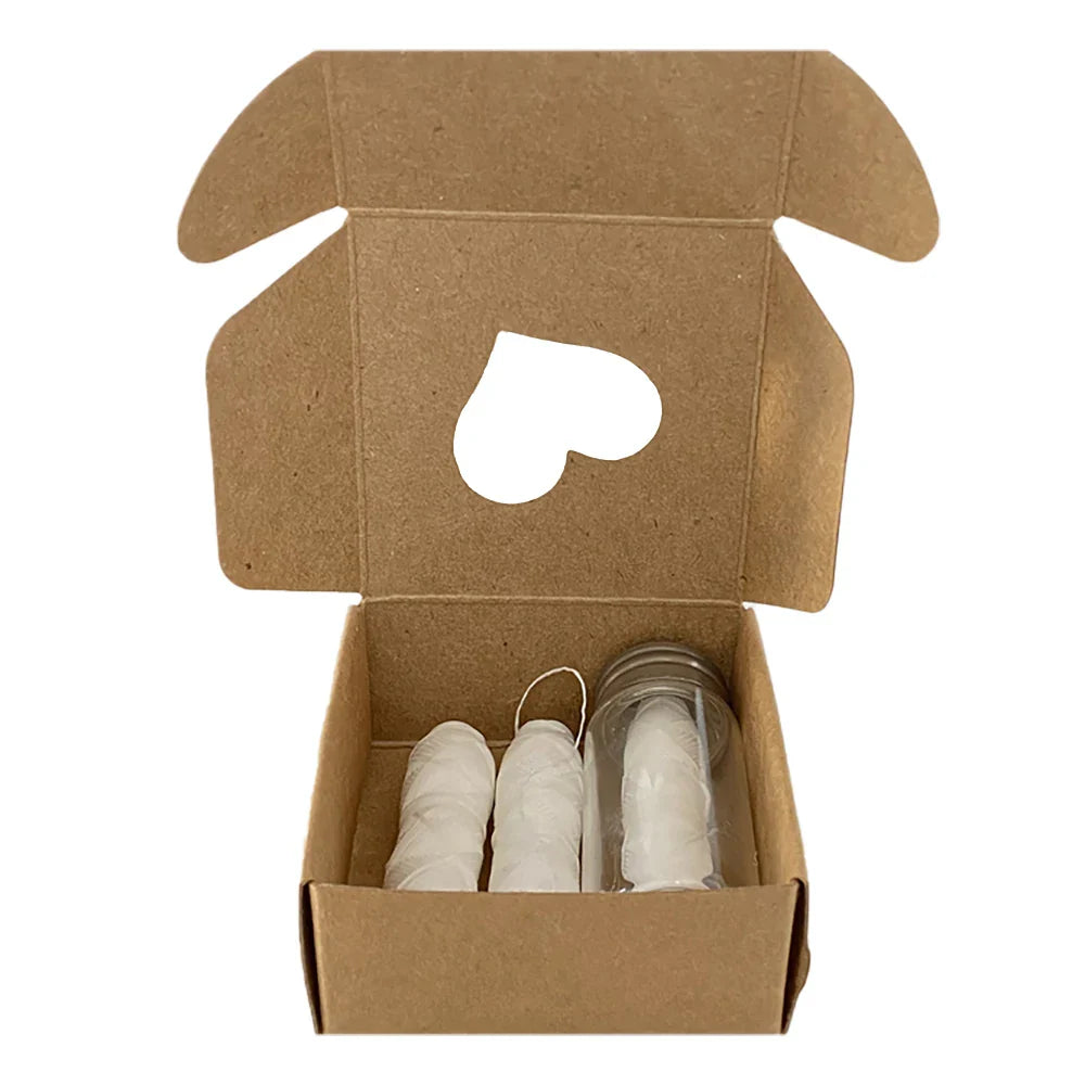 30M Eco-Friendly Dental Floss with 2Pcs Dental Floss Replacement Oral Hygiene Teeth Clean Wax Mint Flavored Bamboo with Box Kit